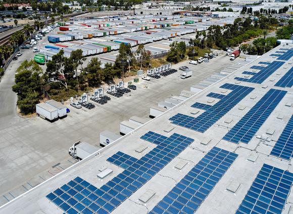 Santa fe springs solar and ev truck chargers